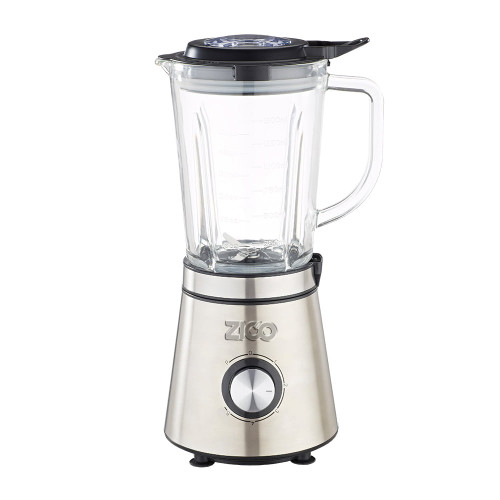 نمای کامل مخلوط کن برقی زیکو مدل ZC-7085 روی پیشخوان کافه